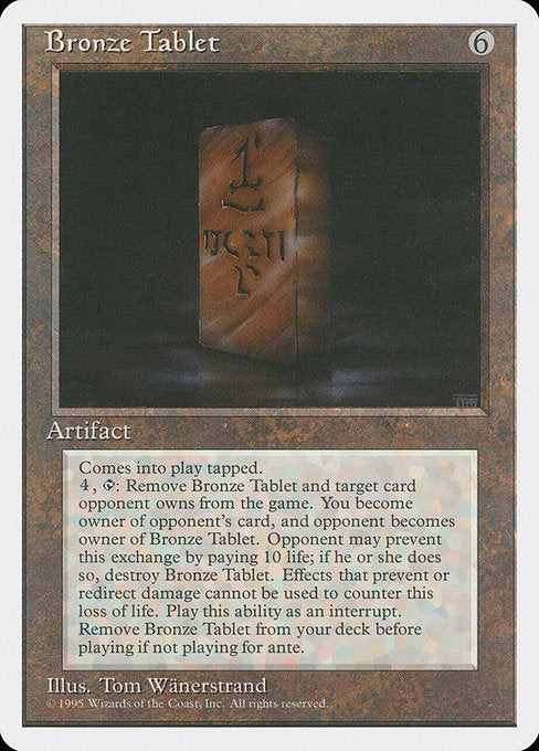 4ED: Bronze Tablet