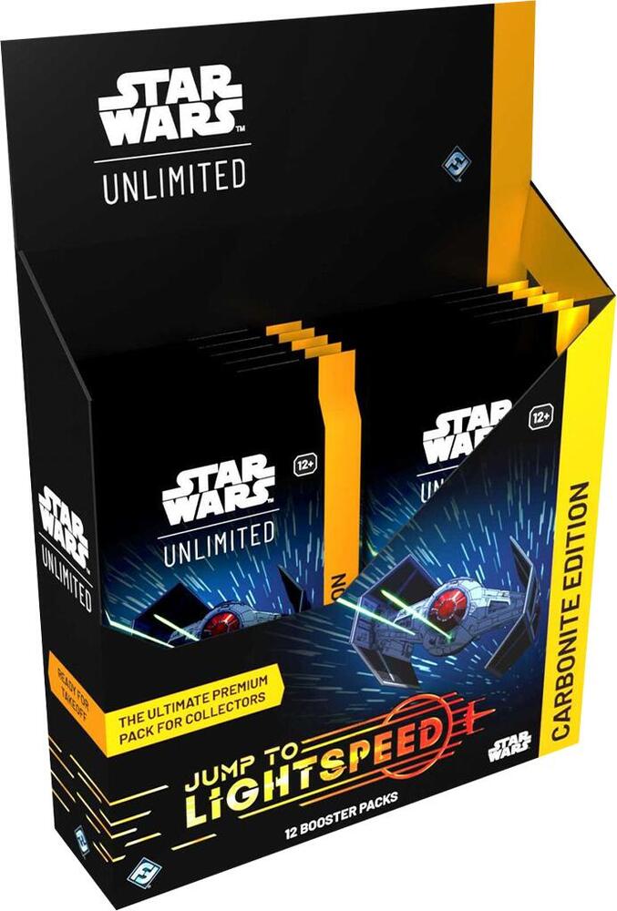 Star Wars Unlimited: Jump to Lightspeed - Carbonite Edition Booster Display