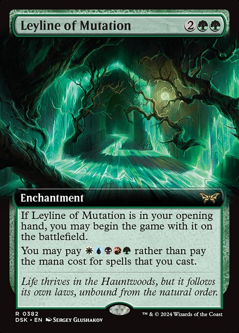 DSK: Leyline of Mutation (Extended Art) (Foil)