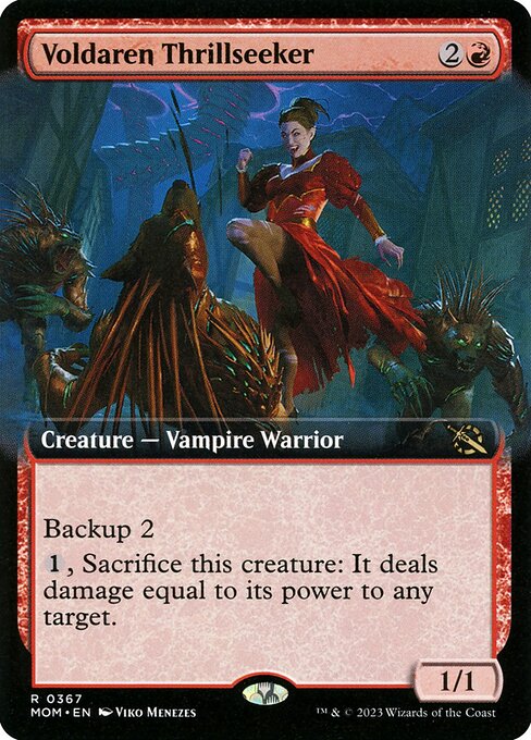 MOM: Voldaren Thrillseeker (Extended Art) (Foil)