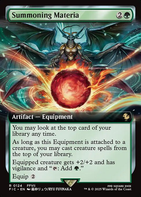 FIC: Summoning Materia (Extended Art)