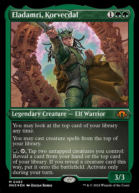MH3: Eladamri, Korvecdal (Foil Etched)