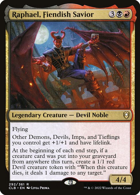 CLB: Raphael, Fiendish Savior (Foil)