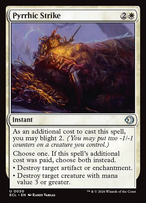 ECL: Pyrrhic Strike (Foil)