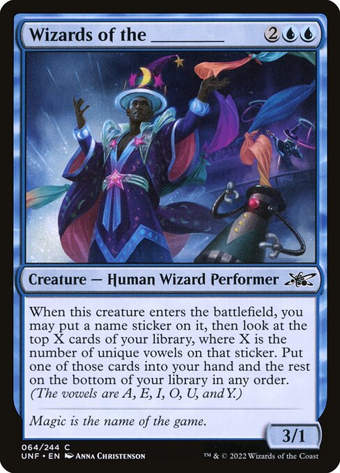 UNF: Wizards of the _______
