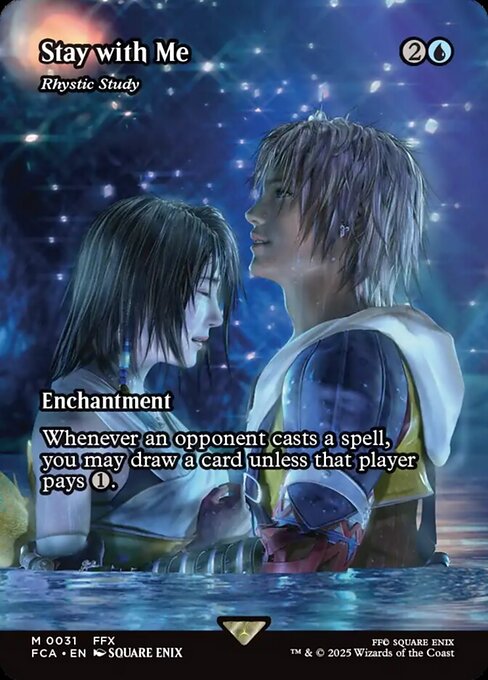 FCA: Stay with Me - Rhystic Study (Showcase) (Foil)