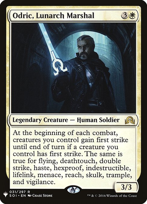 PLST: Odric, Lunarch Marshal