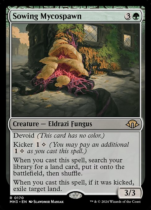 MH3: Sowing Mycospawn (Foil)