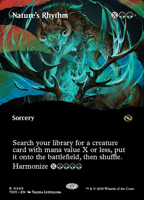 TDM: Nature's Rhythm (Borderless) (Foil)