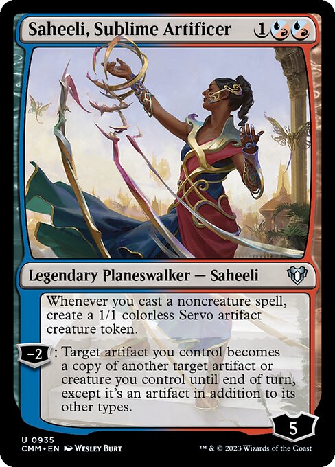CMM: Saheeli, Sublime Artificer