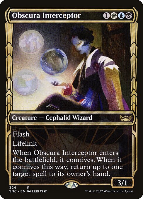 SNC: Obscura Interceptor (Showcase) (Foil)