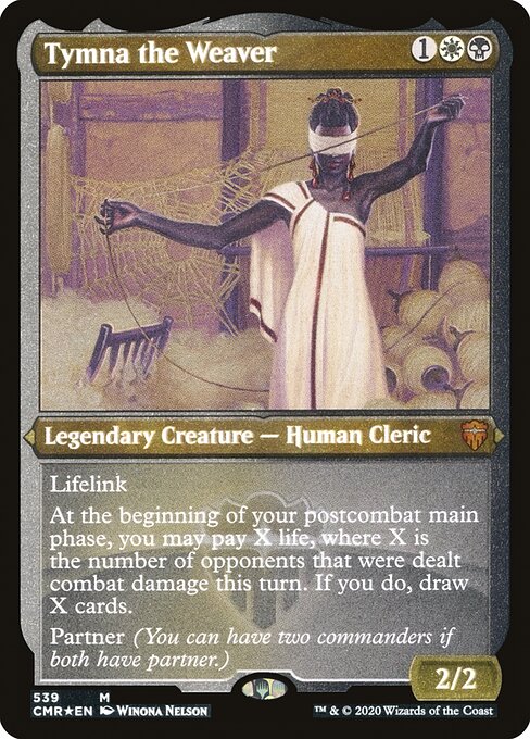 CMR: Tymna the Weaver (Foil Etched)