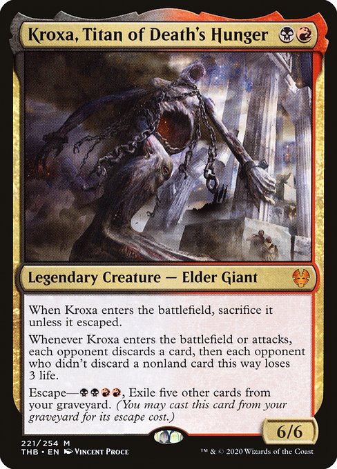 THB: Kroxa, Titan of Death's Hunger (Foil)