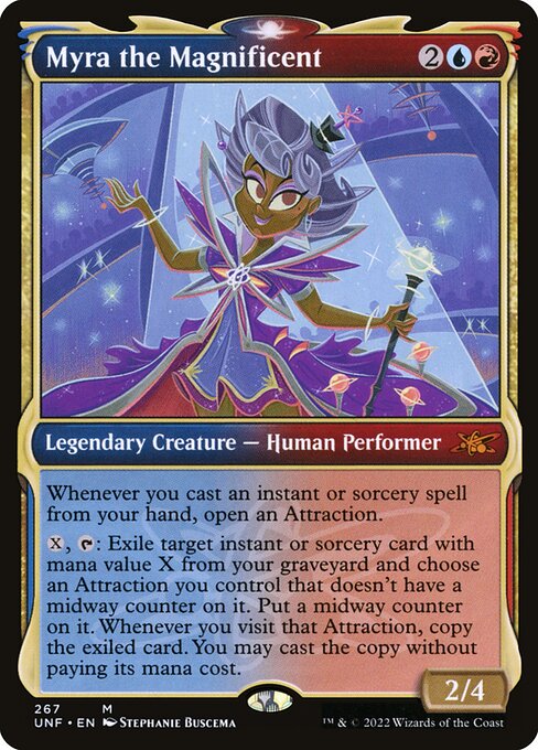 UNF: Myra the Magnificent (Showcase) (Foil)