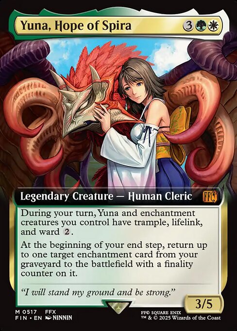 FIN: Yuna, Hope of Spira (Extended Art) (Foil)