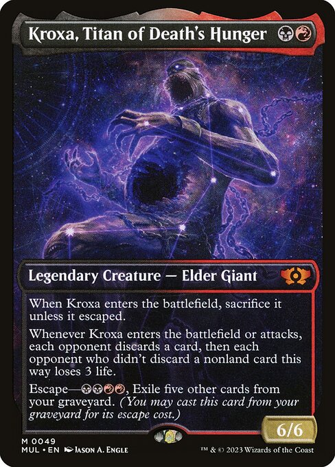 MUL: Kroxa, Titan of Death's Hunger (Foil)