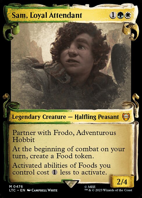 LTC: Sam, Loyal Attendant (Showcase Scrolls) (Foil)