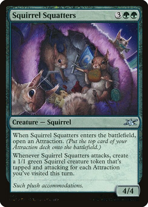 UNF: Squirrel Squatters (Galaxy Foil)