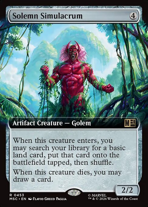 MSC: Solemn Simulacrum (Extended Art)