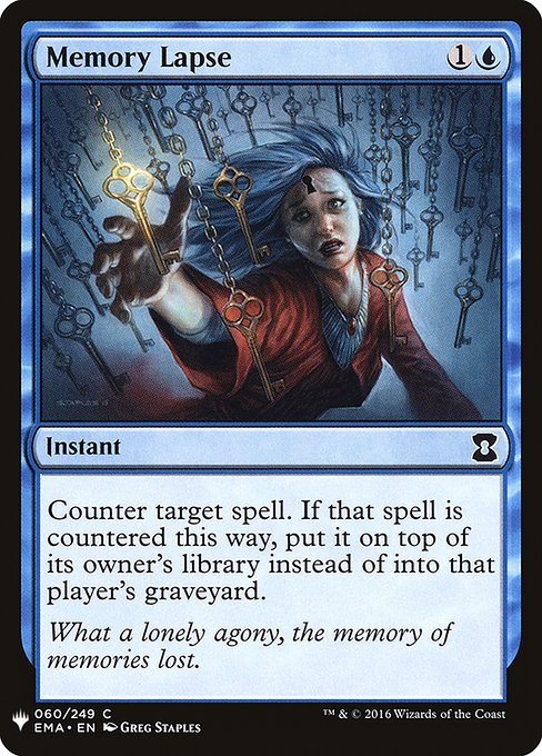PLST: Memory Lapse