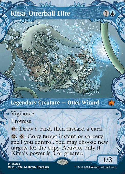 BLB: Kitsa, Otterball Elite (Showcase) (Foil)