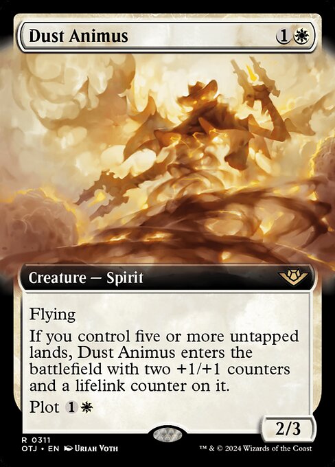 OTJ: Dust Animus (Extended Art) (Foil)