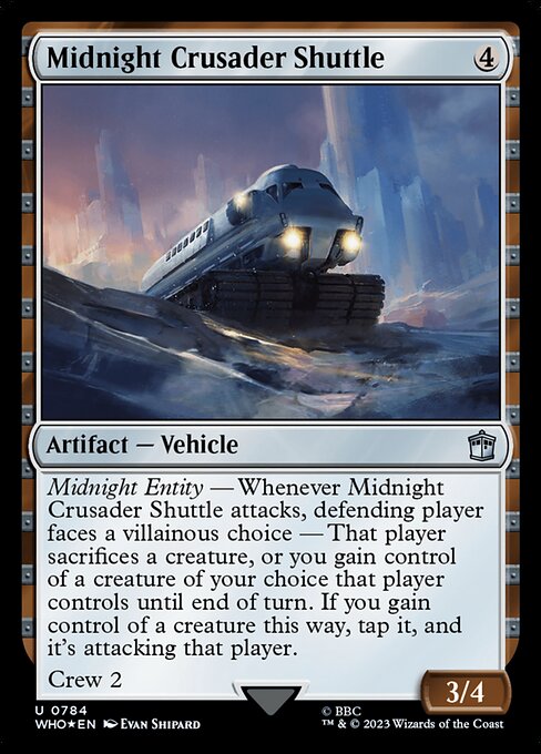 WHO: Midnight Crusader Shuttle (Surge Foil)