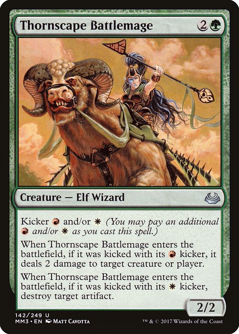 MM3: Thornscape Battlemage (Foil)