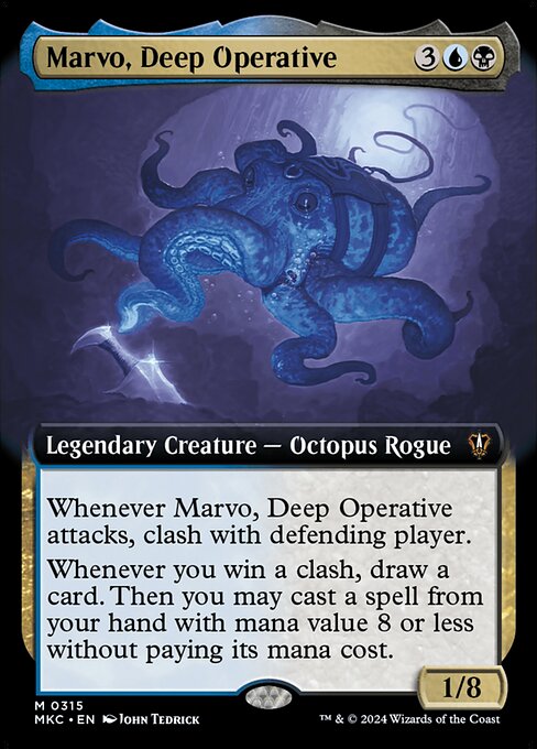 MKC: Marvo, Deep Operative (Extended Art) (Foil)