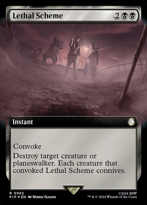PIP: Lethal Scheme (Extended Art) (Surge Foil)