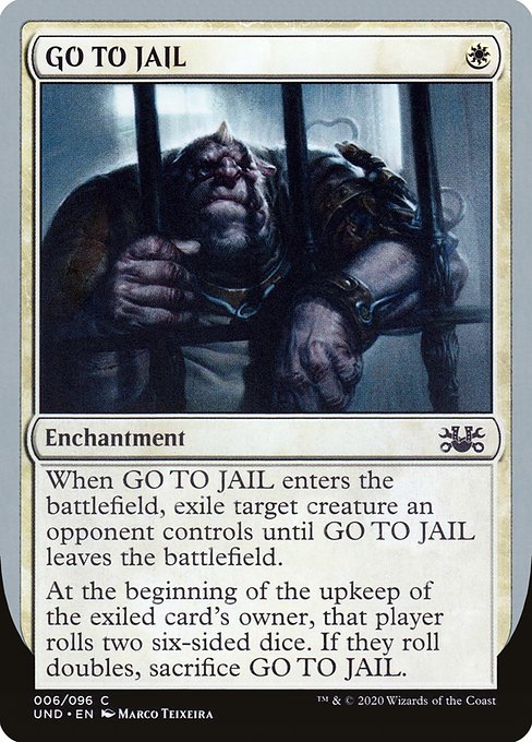 UND: GO TO JAIL