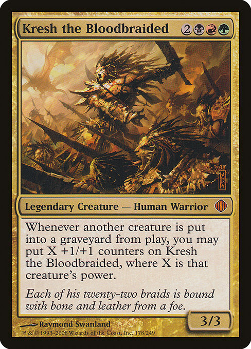 ALA: Kresh the Bloodbraided (Foil)
