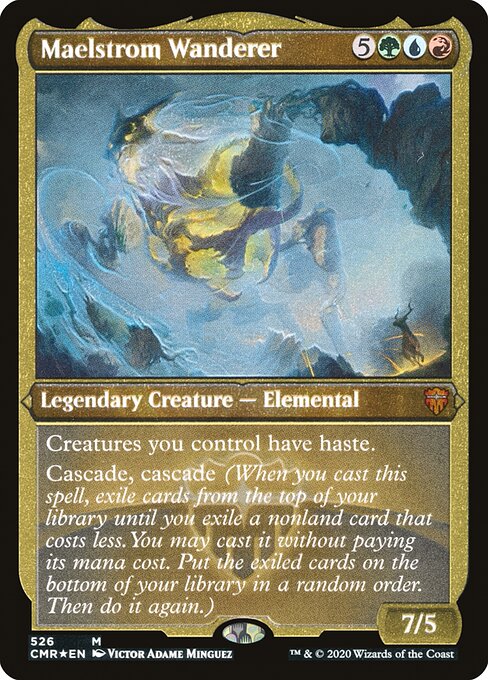 CMR: Maelstrom Wanderer (Foil Etched)