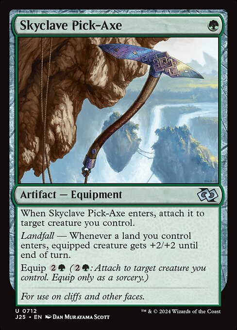J25: Skyclave Pick-Axe
