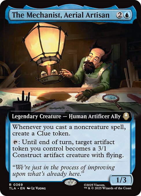 TLA: The Mechanist, Aerial Artisan (Extended Art)