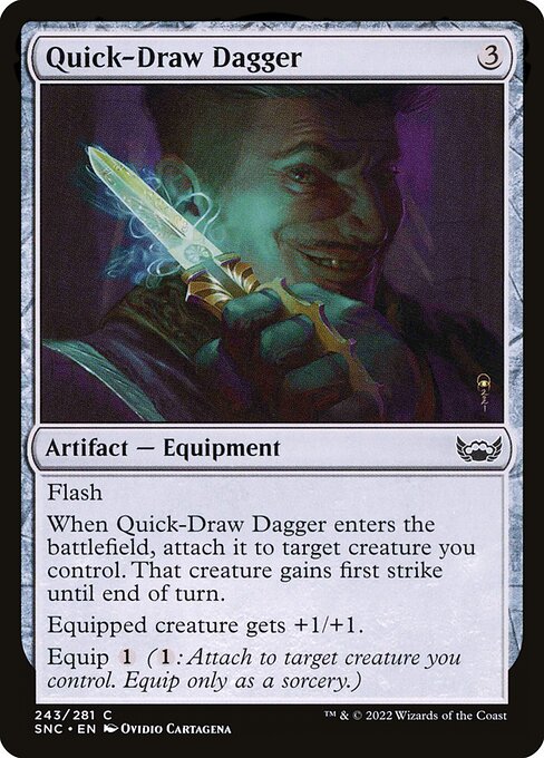 SNC: Quick-Draw Dagger (Foil)