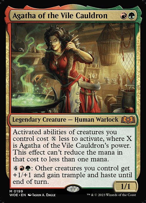 WOE: Agatha of the Vile Cauldron (Foil)