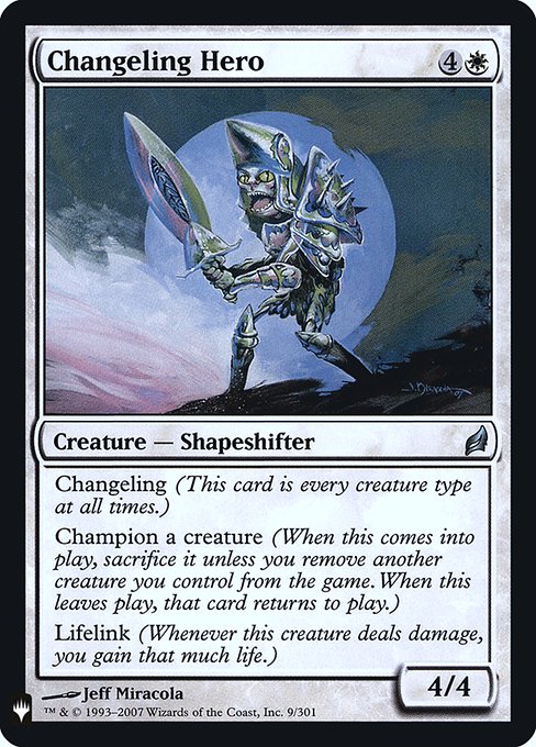 PLST: Changeling Hero (Foil)