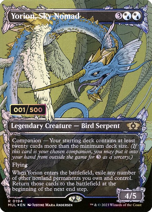 MUL: Yorion, Sky Nomad (Serial Numbered) (Foil)