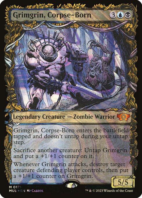MUL: Grimgrin, Corpse-Born (Halo Foil)