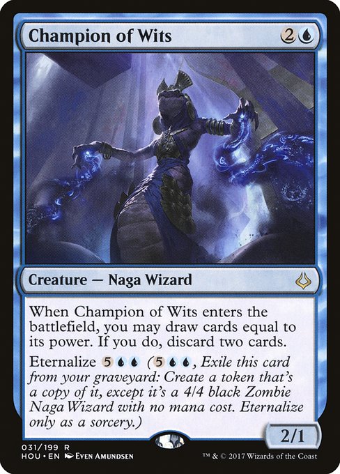 HOU: Champion of Wits (Foil)