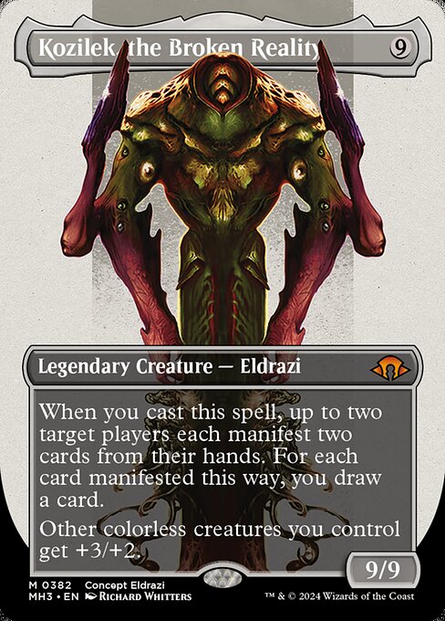 MH3: Kozilek, the Broken Reality (Borderless) (Foil)