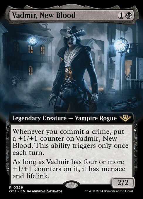 OTJ: Vadmir, New Blood (Extended Art) (Foil)