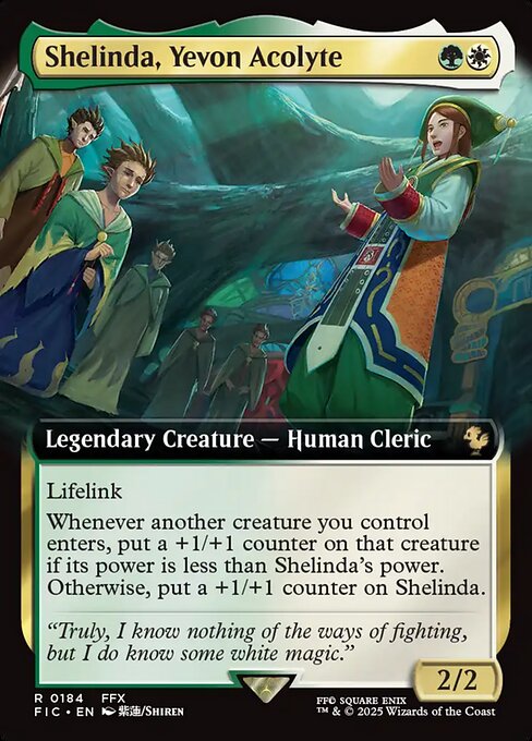 FIC: Shelinda, Yevon Acolyte (Extended Art) (Foil)