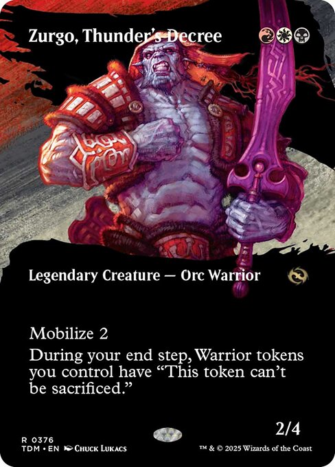TDM: Zurgo, Thunder's Decree (Borderless)