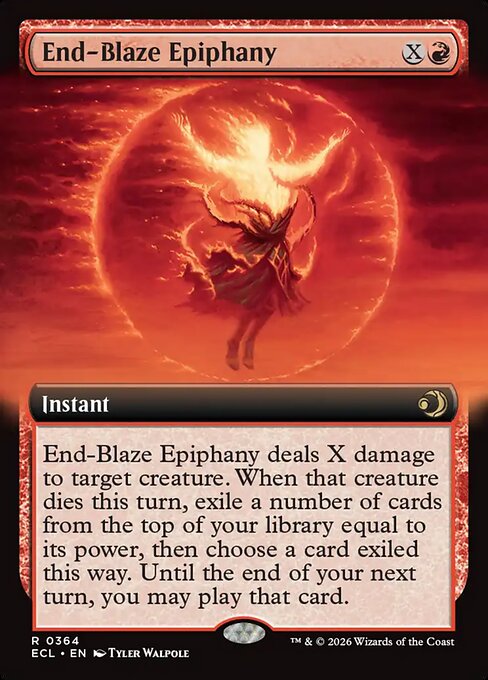 ECL: End-Blaze Epiphany (Extended Art) (Foil)