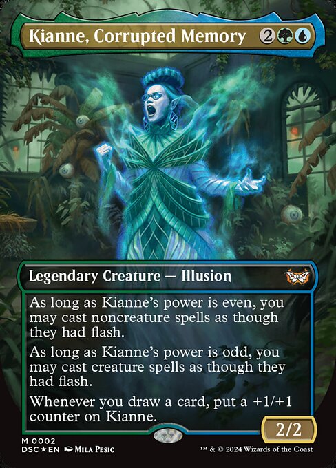 DSC: Kianne, Corrupted Memory (Borderless) (Foil)