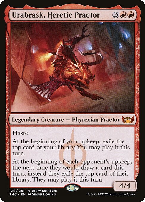 SNC: Urabrask, Heretic Praetor (Foil)