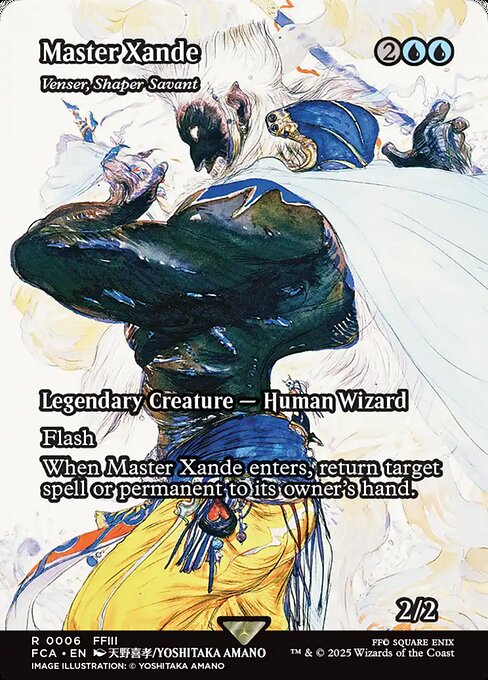 FCA: Master Xande - Venser, Shaper Savant (Showcase) (Foil)