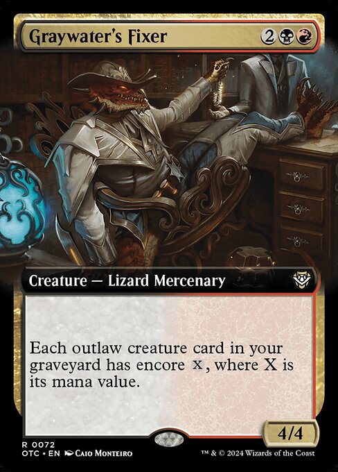 OTC: Graywater's Fixer (Extended Art)